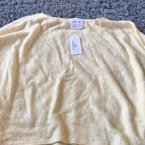 Sadie & Sage Soft Yellow Women's Sweater